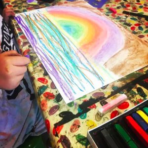 soft pastel art